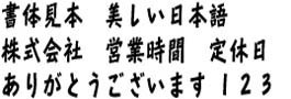 日本語フォント18